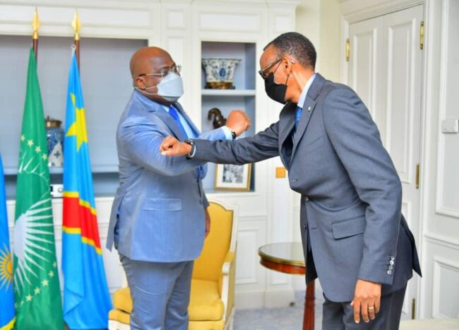 RDC-Rwanda : un cessez-le-feu annoncé entre Tshisekedi et Kagame RDC-Rwanda : un cessez-le-feu annoncé entre Tshisekedi et Kagame