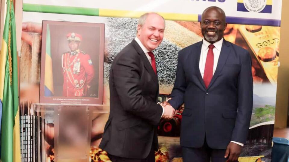 Gabon – Mines : Gilles Nembe reçoit Paulo Castellari, nouveau DG d’Eramet