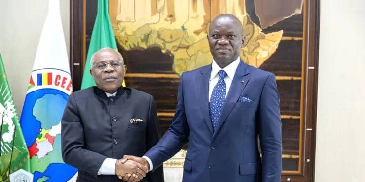 CEMAC : Le Président Oligui Nguema échange avec Baltasar Engonga sur l’avenir de la sous-région