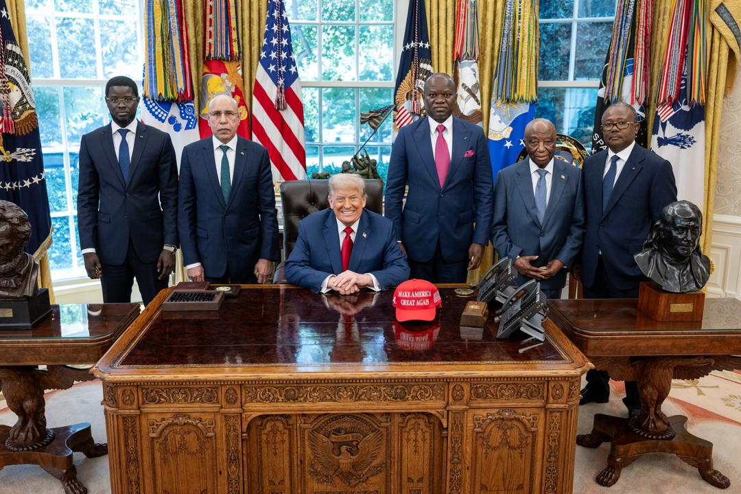 Sommet USA-Afrique : Donald Trump reçoit cinq chefs d’État africains à la Maison-Blanche